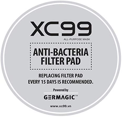 XC99 Face Mask Replacement Germagic Filter - Set of 6